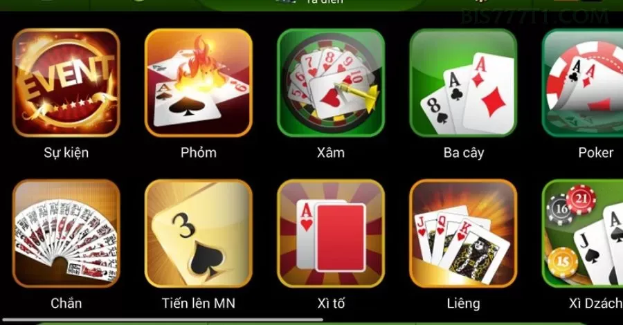 Aplicativo móvel bis777 para iOS e Android